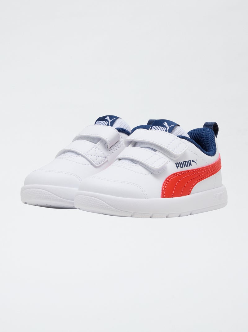 Sapatilhas 'PUMA' com velcro Branco - Kiabi