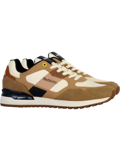 Sapatilhas Redskins Obvious Bege/Castanho para Homem - Kiabi Sapatilhas Redskins Obvious Bege/Castanho para Homem - Kiabi