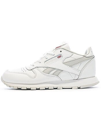 Sapatilhas reebok classic leather ig2593 brancas para menino
