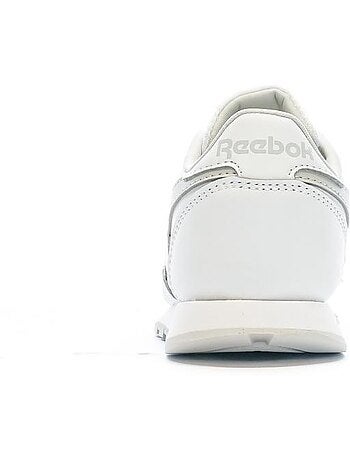 Sapatilhas reebok classic leather ig2593 brancas para menino