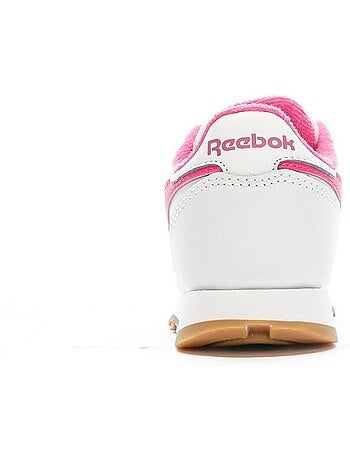 Sapatilhas Reebok Classic Leather Menina Branco/Rosa 100069854