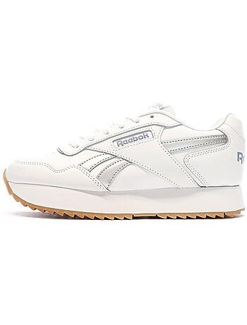 Sapatilhas reebok glide ripple double para mulher branco/cinzento 100074208