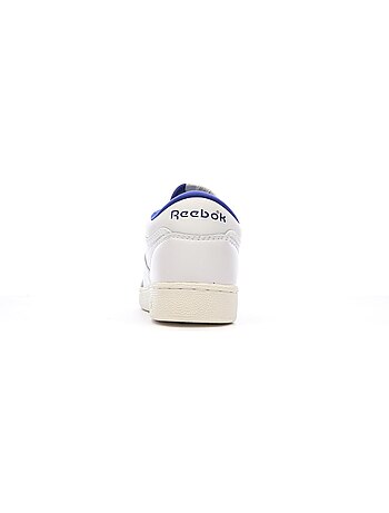 Sapatilhas reebok vintage brancas e azuis para homem