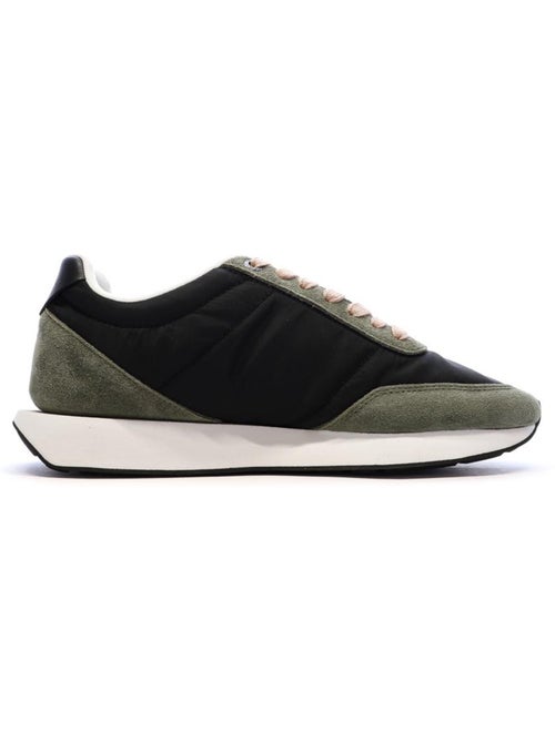 Sapatilhas Retro Calvin Klein Jeans para Mulher em Preto e Verde - Kiabi