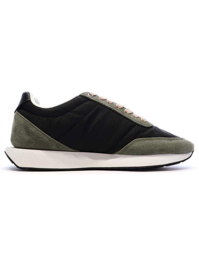 Sapatilhas Retro Calvin Klein Jeans para Mulher em Preto e Verde Verde - Kiabi