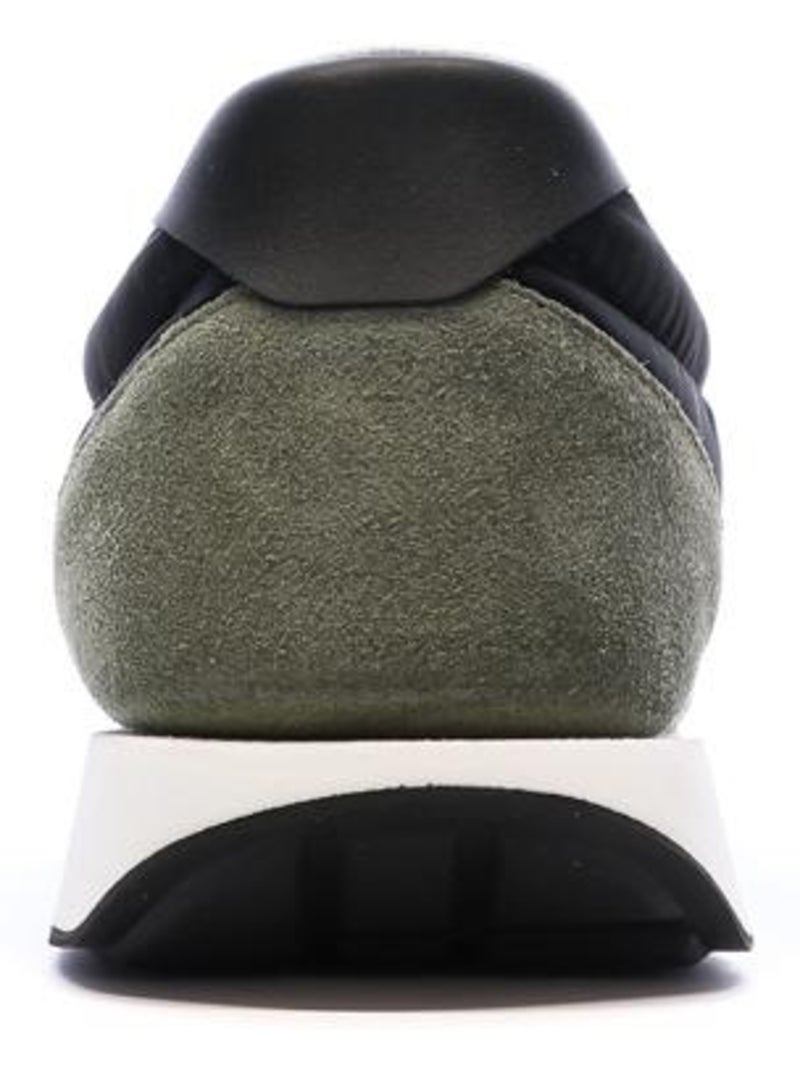 Sapatilhas Retro Calvin Klein Jeans para Mulher em Preto e Verde Verde - Kiabi