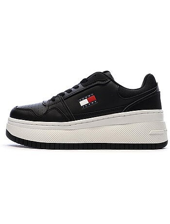 Sapatilhas Retro Pretas Tommy Hilfiger para Mulher