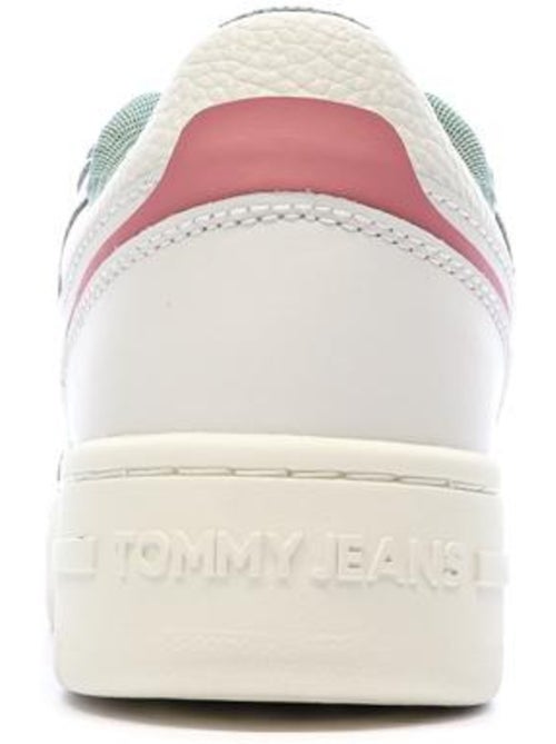 Sapatilhas Retro Tommy Hilfiger para Mulher em Branco e Rosa - Kiabi Sapatilhas Retro Tommy Hilfiger para Mulher em Branco e Rosa - Kiabi