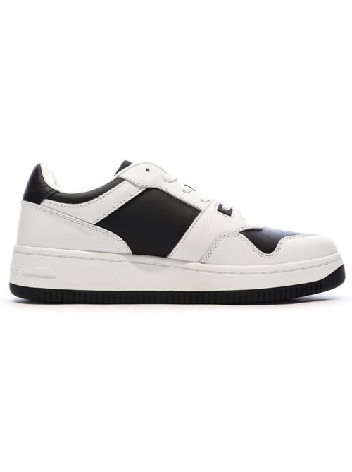 Sapatilhas Retro Tommy Hilfiger TJM para Homem Brancas/Pretas - Kiabi Sapatilhas Retro Tommy Hilfiger TJM para Homem Brancas/Pretas - Kiabi