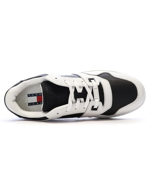 Sapatilhas retro tommy hilfiger tjm para homem brancas/pretas - Kiabi Sapatilhas retro tommy hilfiger tjm para homem brancas/pretas - Kiabi