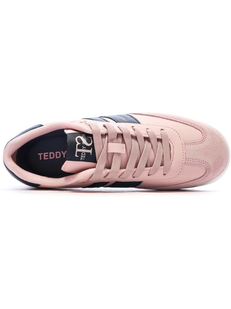 Sapatilhas Rosa Teddy Smith 120232 para Mulher Rosa - Kiabi