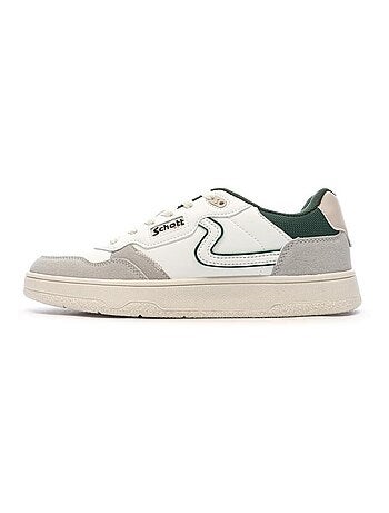 Sapatilhas Schott Darcy para Homem Brancas/Cinzento/Verde