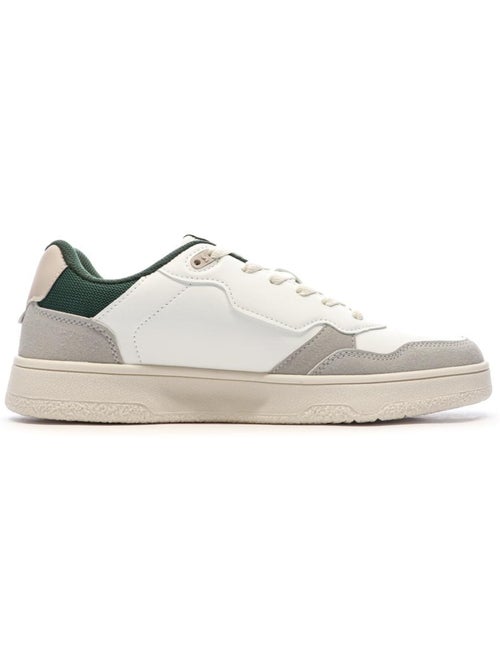 Sapatilhas Schott Darcy para Homem Brancas/Cinzento/Verde - Kiabi Sapatilhas Schott Darcy para Homem Brancas/Cinzento/Verde - Kiabi