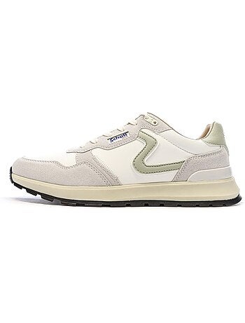 Sapatilhas Schott Dorian para Homem em Branco e Bege