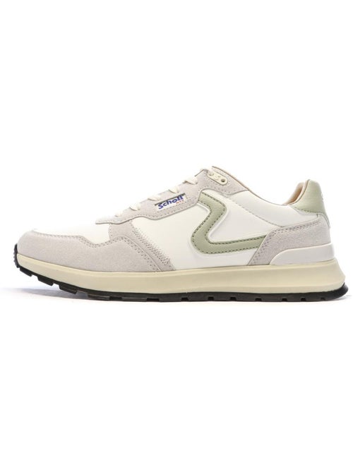 Sapatilhas Schott Dorian para Homem em Branco e Bege - Kiabi Sapatilhas Schott Dorian para Homem em Branco e Bege - Kiabi