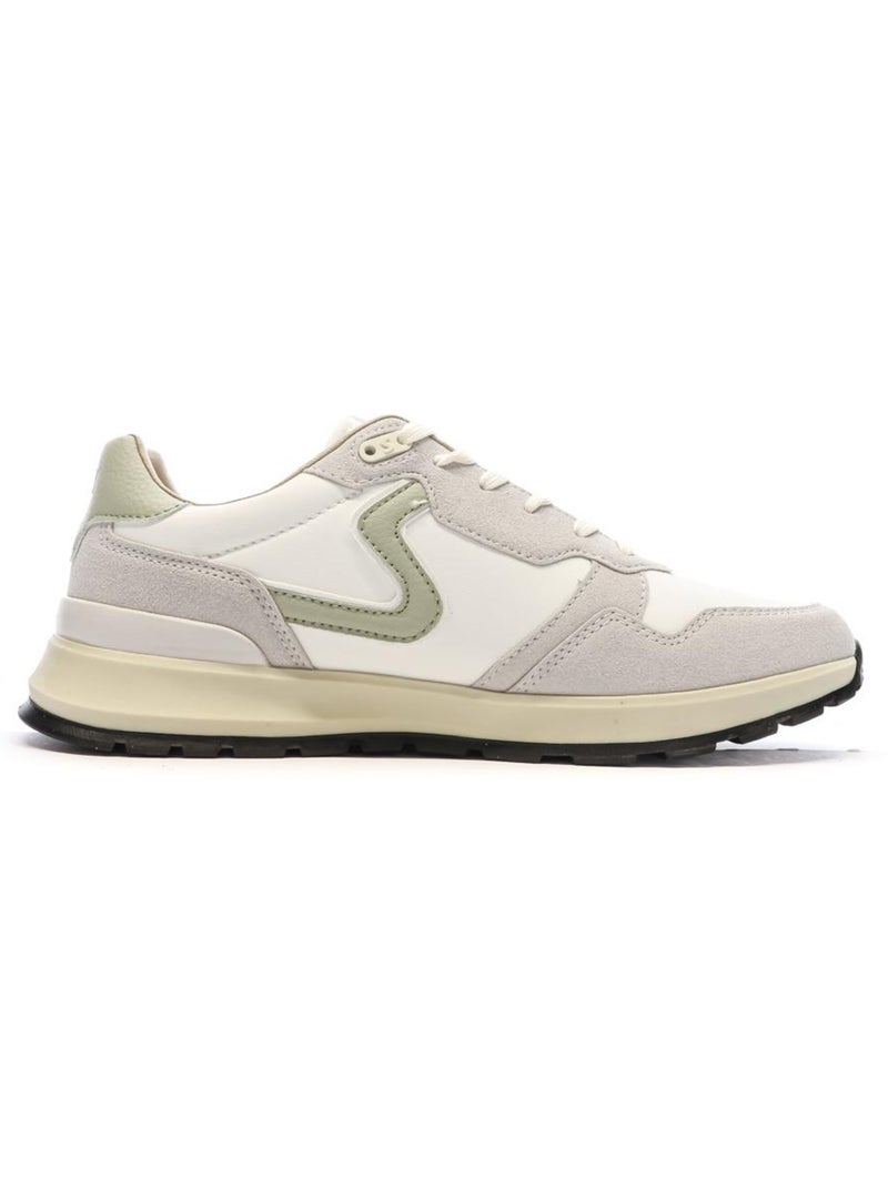 Sapatilhas Schott Dorian para Homem em Branco e Bege Branco - Kiabi