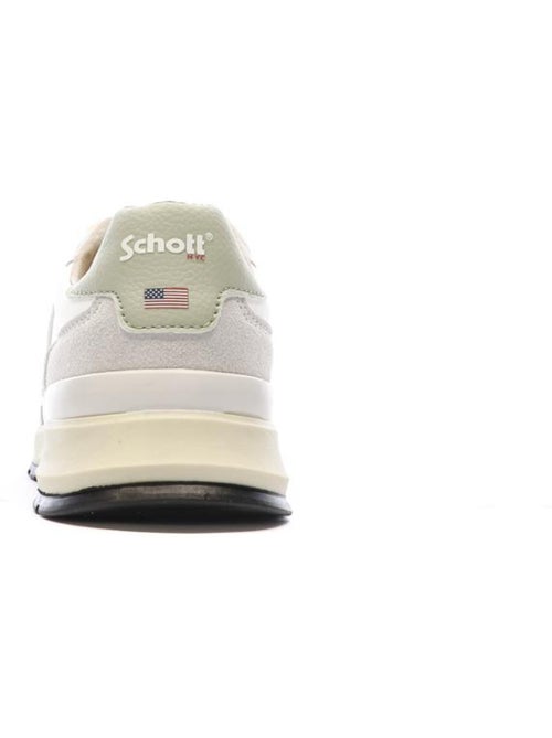 Sapatilhas Schott Dorian para Homem em Branco e Bege - Kiabi Sapatilhas Schott Dorian para Homem em Branco e Bege - Kiabi