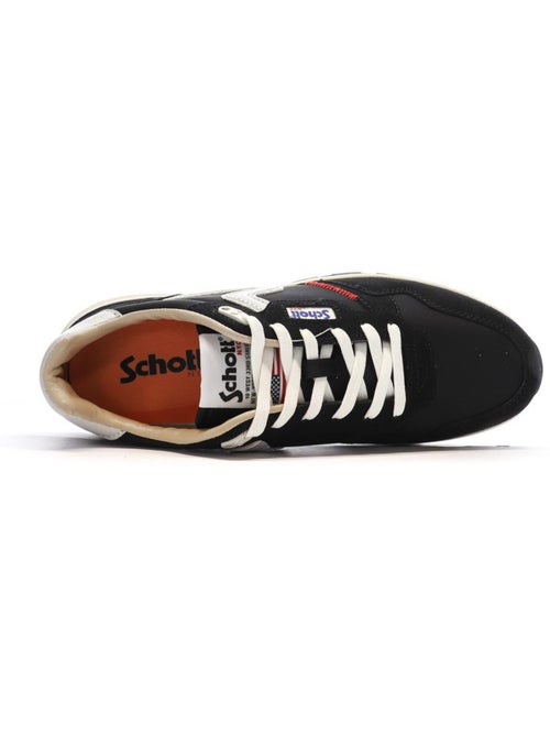 Sapatilhas Schott Dorian para Homem Pretas/Brancas - Kiabi Sapatilhas Schott Dorian para Homem Pretas/Brancas - Kiabi