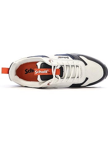 Sapatilhas Schott Maki para Homem em Branco e Preto