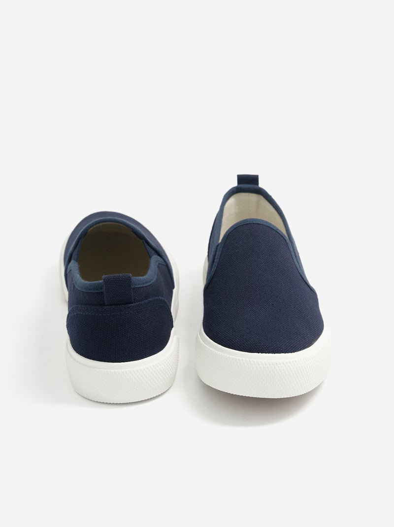 Sapatilhas slip-on Azul - Kiabi