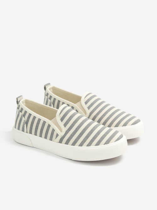 Sapatilhas slip-on - Kiabi Sapatilhas slip-on - Kiabi