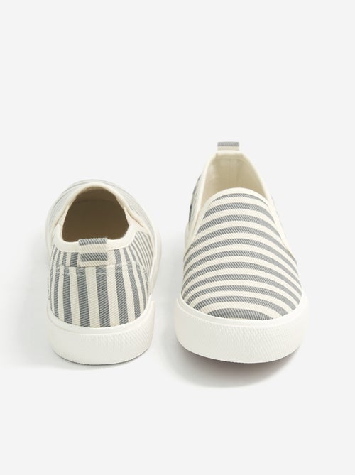 Sapatilhas slip-on - Kiabi Sapatilhas slip-on - Kiabi