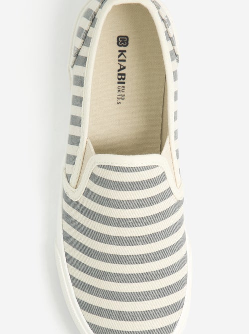 Sapatilhas slip-on - Kiabi Sapatilhas slip-on - Kiabi