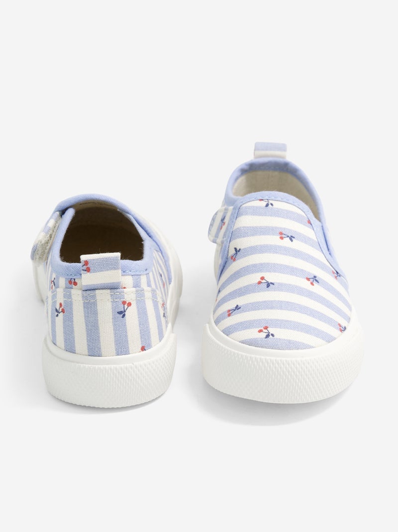 Sapatilhas slip-on Azul - Kiabi