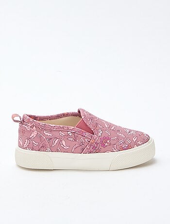 Sapatilhas slip-on leopardo