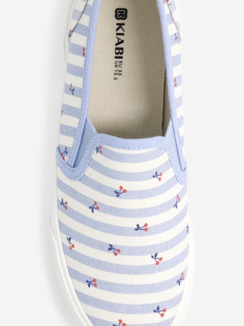 Sapatilhas slip-on com padrão - Kiabi Sapatilhas slip-on com padrão - Kiabi