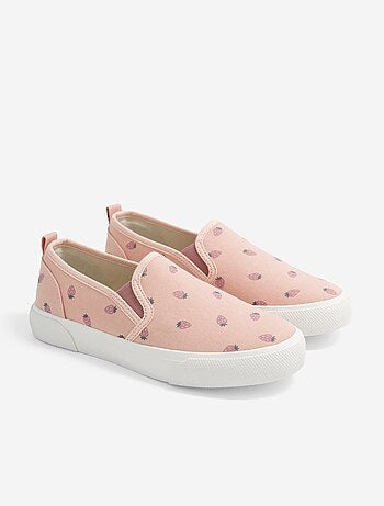 Sapatilhas slip-on com padrão