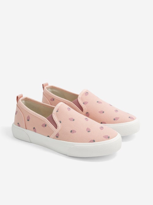 Sapatilhas slip-on com padrão - Kiabi Sapatilhas slip-on com padrão - Kiabi