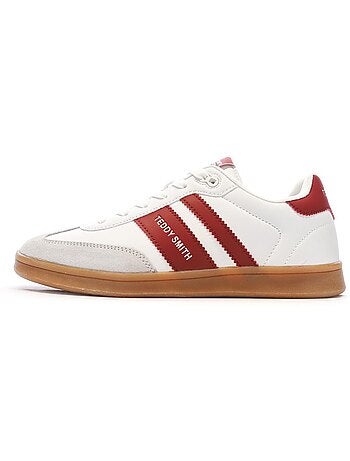 Sapatilhas Teddy Smith 120098 Brancas e Bordô para Homem
