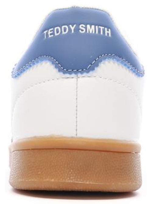 Sapatilhas teddy smith 120131 brancas e azuis para mulher - Kiabi Sapatilhas teddy smith 120131 brancas e azuis para mulher - Kiabi