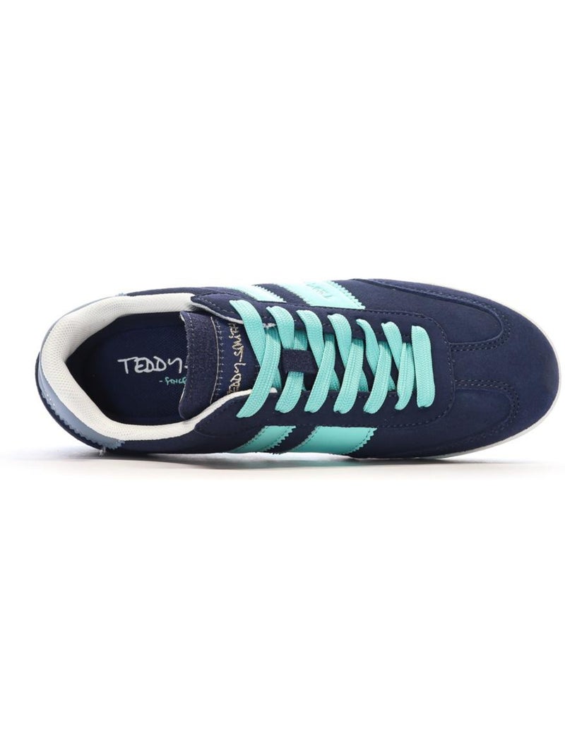 Sapatilhas Teddy Smith 120132 Azuis para Mulher Azul-marinho/Turquesa - Kiabi