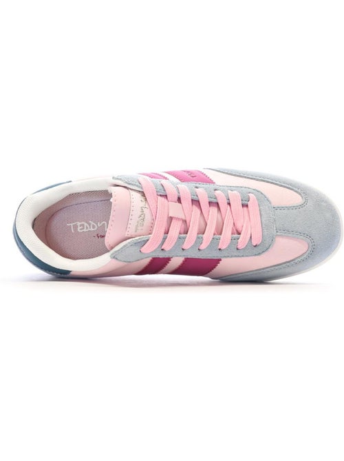 Sapatilhas Teddy Smith 120132 Rosa/Azul para Mulher - Kiabi Sapatilhas Teddy Smith 120132 Rosa/Azul para Mulher - Kiabi