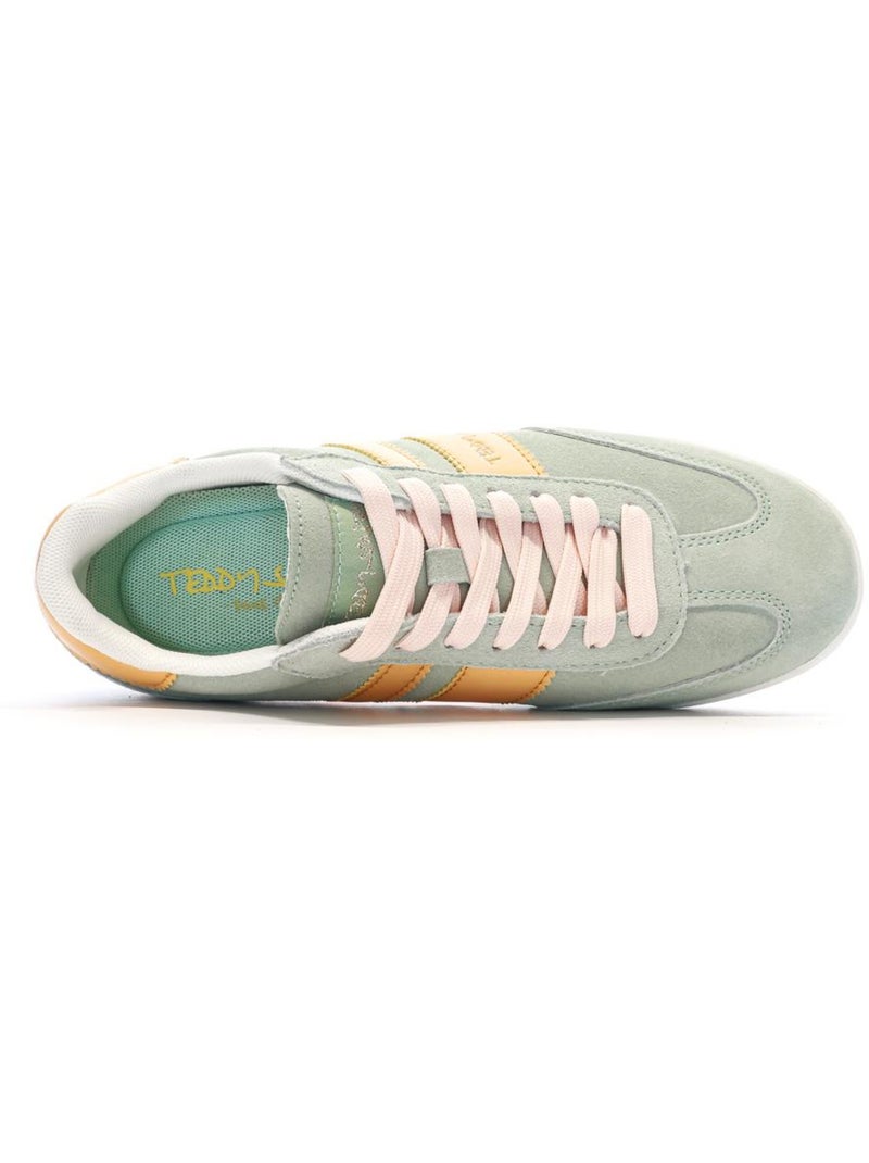 Sapatilhas Teddy Smith 120132 Verdes/Amarelas para Mulher Verde - Kiabi