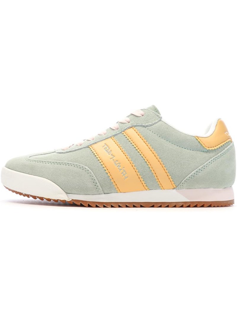 Sapatilhas Teddy Smith 120132 Verdes/Amarelas para Mulher Verde - Kiabi