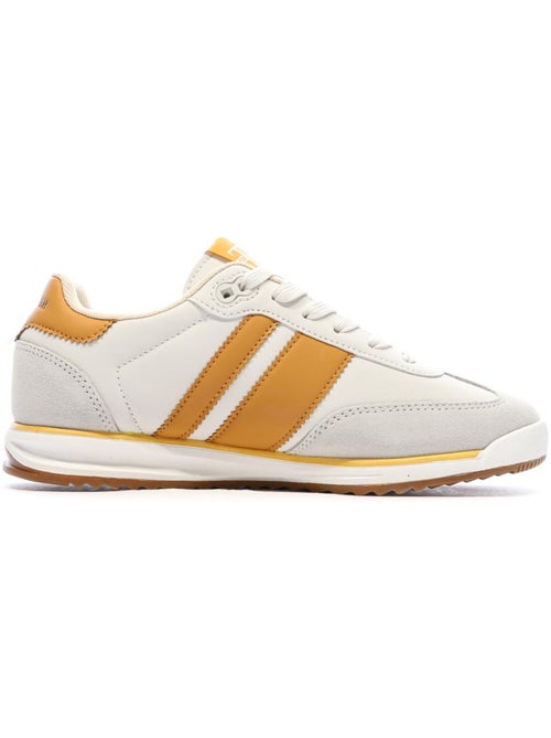 Sapatilhas Teddy Smith 120232 Branco/Amarelo e Castanho para Mulher - Kiabi Sapatilhas Teddy Smith 120232 Branco/Amarelo e Castanho para Mulher - Kiabi