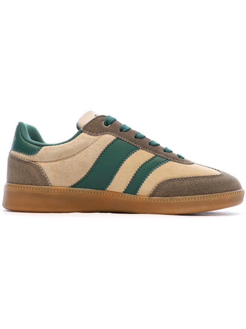 Sapatilhas Teddy Smith 120235 Verde Escuro/Bege para Mulher Bege - Kiabi