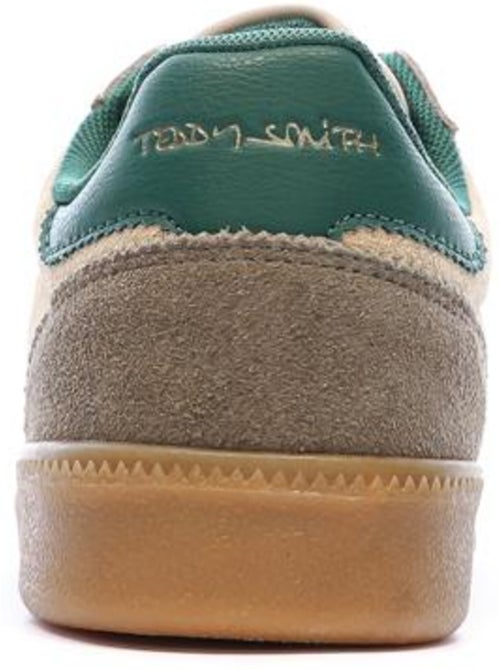 Sapatilhas Teddy Smith 120235 Verde Escuro/Bege para Mulher - Kiabi Sapatilhas Teddy Smith 120235 Verde Escuro/Bege para Mulher - Kiabi