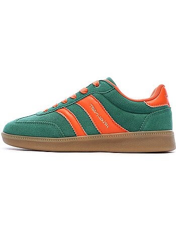 Sapatilhas Teddy Smith 120235 Verde Escuro/Bege para Mulher