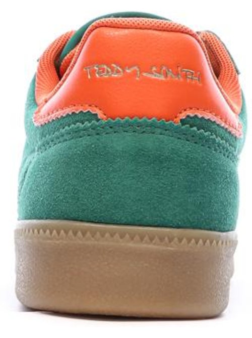 Sapatilhas Teddy Smith 120235 Verde Escuro/Laranja para Mulher - Kiabi Sapatilhas Teddy Smith 120235 Verde Escuro/Laranja para Mulher - Kiabi
