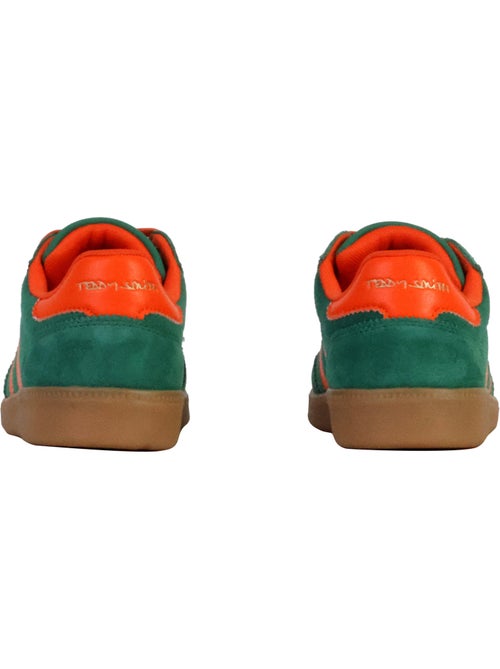 Sapatilhas Teddy Smith 120235 Verde Escuro/Laranja para Mulher - Kiabi Sapatilhas Teddy Smith 120235 Verde Escuro/Laranja para Mulher - Kiabi
