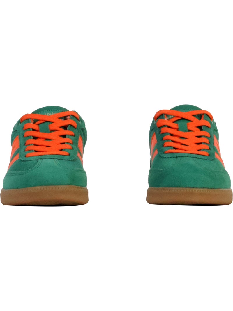 Sapatilhas Teddy Smith 120235 Verde Escuro/Laranja para Mulher Verde - Kiabi