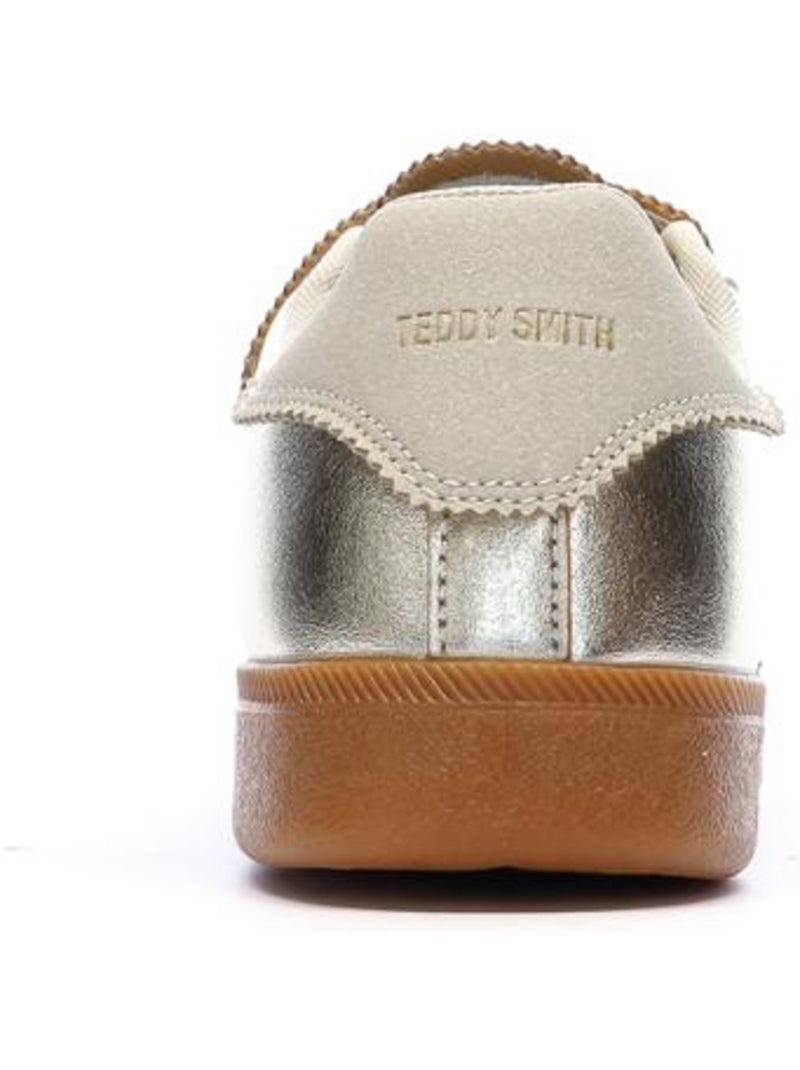 Sapatilhas Teddy Smith 120265 para Mulher Dourado/Ouro - Kiabi