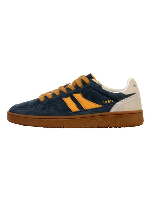 Sapatilhas Teddy Smith 120310 para Homem Azul-Marinho/Amarelo - Kiabi Sapatilhas Teddy Smith 120310 para Homem Azul-Marinho/Amarelo - Kiabi
