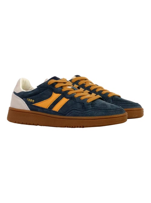 Sapatilhas Teddy Smith 120310 para Homem Azul-Marinho/Amarelo - Kiabi Sapatilhas Teddy Smith 120310 para Homem Azul-Marinho/Amarelo - Kiabi