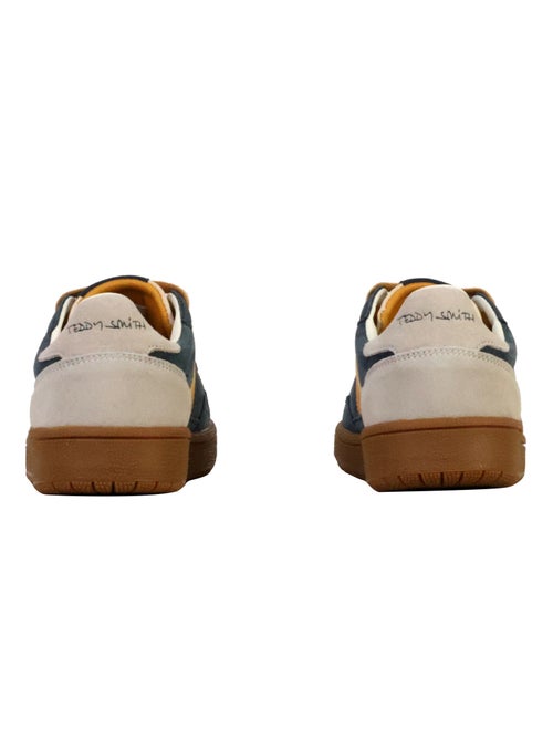Sapatilhas Teddy Smith 120310 para Homem Azul-Marinho/Amarelo - Kiabi Sapatilhas Teddy Smith 120310 para Homem Azul-Marinho/Amarelo - Kiabi