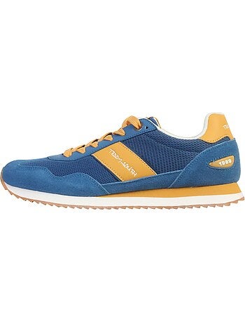 Sapatilhas teddy smith 120501 azuis/amarelas para homem